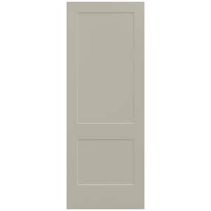 36 in. x 96 in. Monroe Desert Sand Painted Smooth Solid Core Molded Composite MDF Interior Door Slab