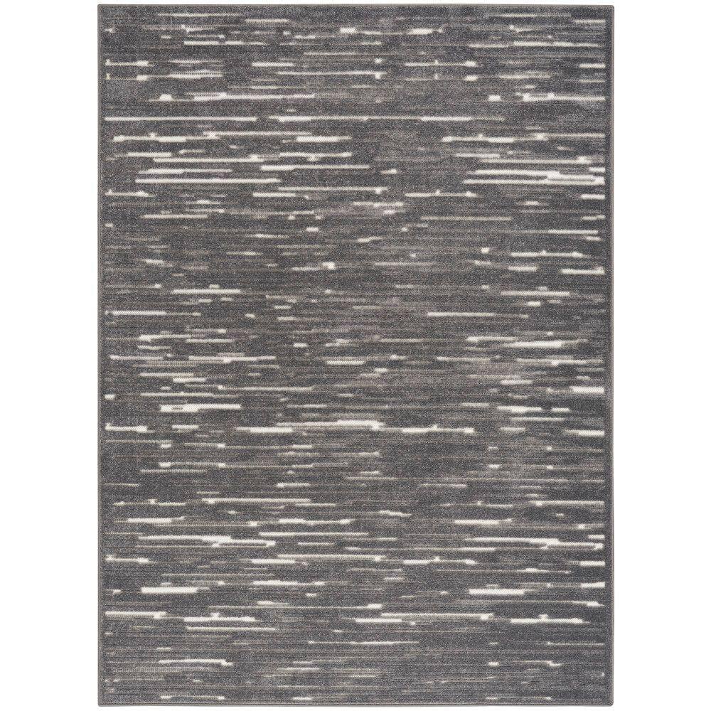 Casual Grey 5 ft. x 7 ft. Abstract Contemporary Area Rug price history on PriceWatchPro