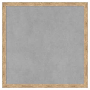 Imprint Light Bronze 17 in. x 17 in. Framed Magnetic Board