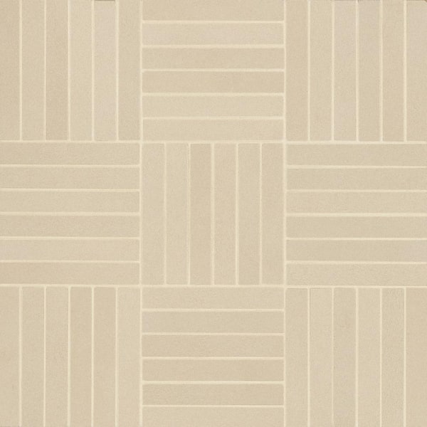 Merola Tile Hudson Moonbeam Matte White 12 in. x 12 in. Porcelain Floor ...