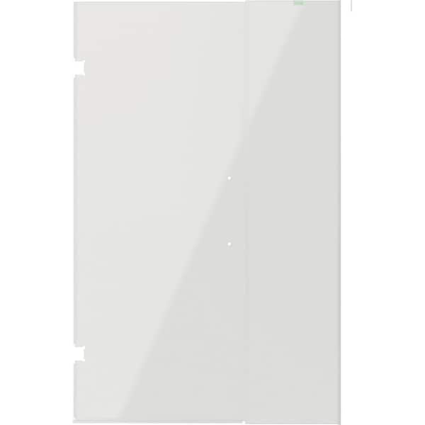 Delta Heavy Hinge 29.53 in. W x 72 in. H x 5/16 in. (8 mm) Pivot Shower Door Glass Panels in Clear Glass (For 48-50 in. Doors)