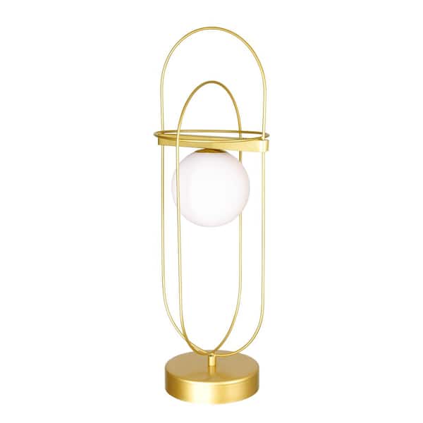 Medallion Gold Indoor Table Lamp 1209t7, Metal Orbit Globe Table Lamp