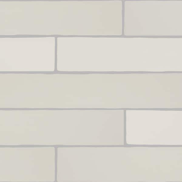 Daltile Farrier Andalusian Grey 2-1/2 in. x 15-1/2 in. Glazed Ceramic Wall Tile (8.16 sq. ft./case)