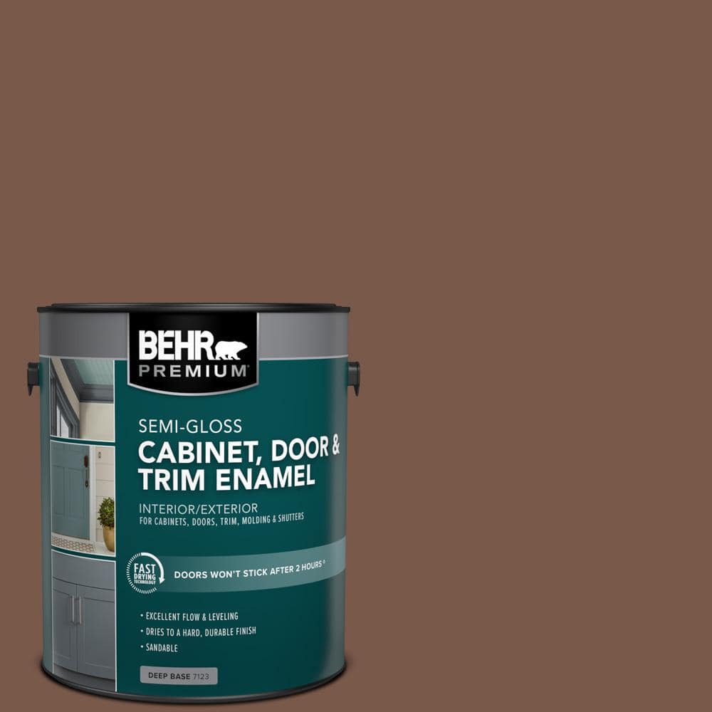 1 gal. #SC-135 Sable Semi-Gloss Enamel Interior/Exterior Cabinet, Door & Trim Paint price history on PriceWatchPro