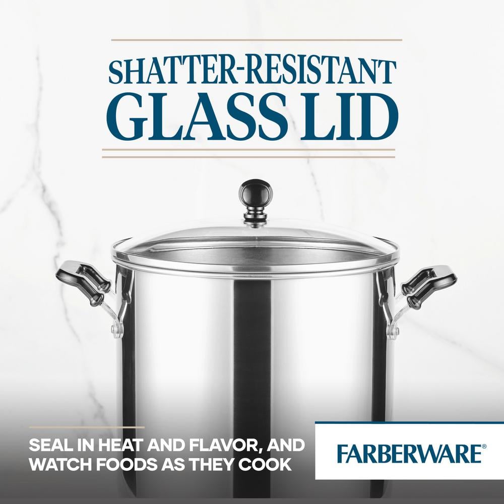 Classic Series Stainless Steel 11-Qt. Stockpot With Lid - Thumbnail 5