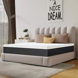 Twin Size Medium Firm 10 in. Memory Foam Mattress, Free Fiberglass and Body Support