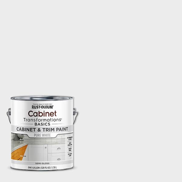 Rust-Oleum Transformations 1 gal. Pure White Cabinet Paint