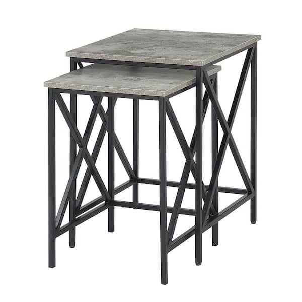 Convenience Concepts Tucson 24 in. H Faux Birch Nesting End Tables
