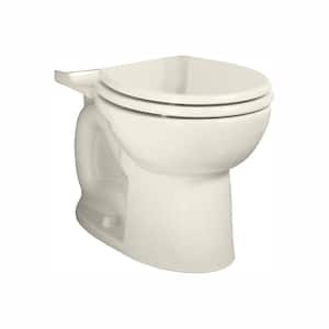 Cadet 3 FloWise Tall Height Round Toilet Bowl Only in Linen