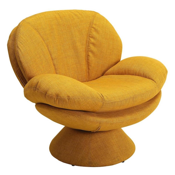 Mac Motion Chairs Comfort Chair Rio Straw Yellow Fabric Leisure Chair