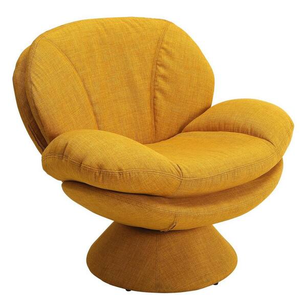 Progressive Furniture Comfort Chair Rio Straw Yellow Fabric Leisure Chair