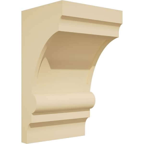 Ekena Millwork Standard Diane 7 in. W x 12 in. H x 6 in. D Signature Urethane Polyurethane Corbel