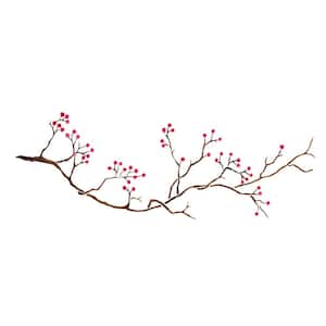 Winterberry Branch Wall Stencil