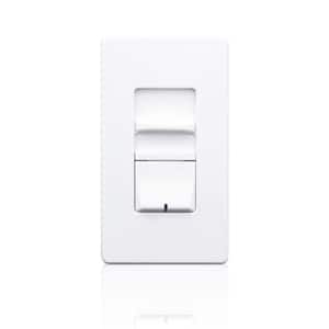 5 Amp Renoir II Preset Slide Dimmer with Ballast 3-Wire Control/Thin Heat Sink, White