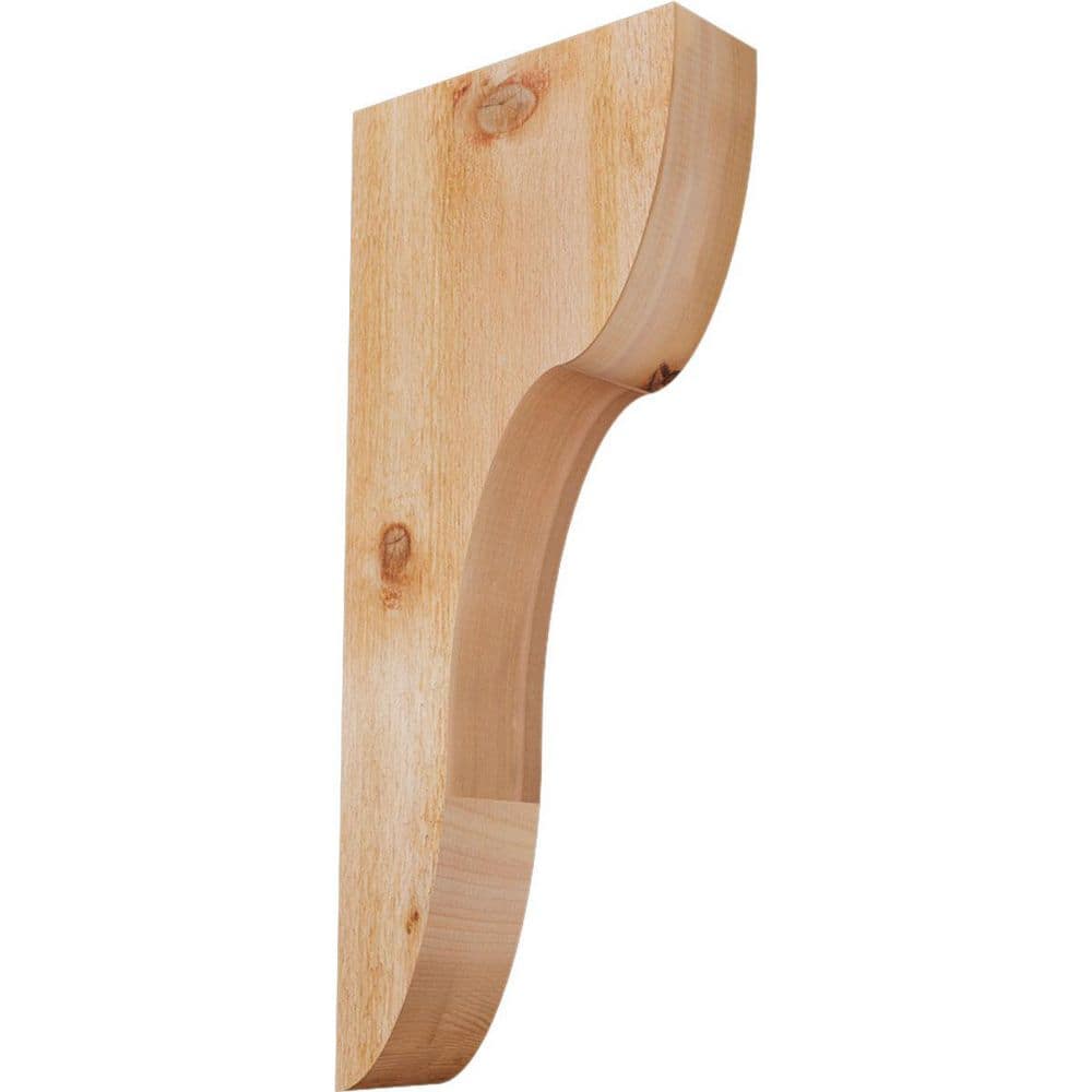 4 in. x 12 in. x 28 in. Western Red Cedar Carmel Rough Sawn Corbel price history on PriceWatchPro