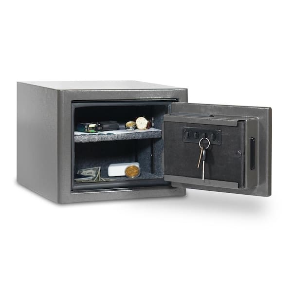 Diamond 0.79 cu. ft. Fireproof/Waterproof Home & Office Safe with Electronic Lock, Dark Gray Hammertone Finish