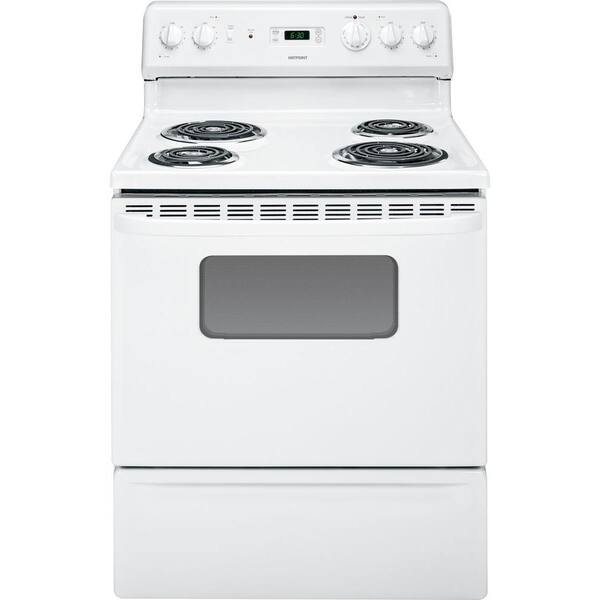 Hotpoint 5.0 cu. ft. Electric Range in White