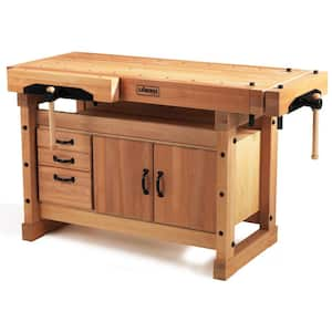 Elite 4.5 ft. Workbench with SM03 Cabinet Combo and Accessory Kit