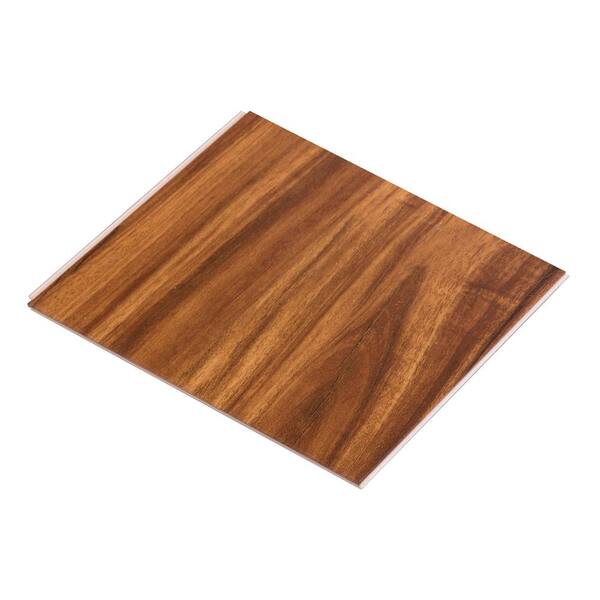 CALI Take Home Sample- Classic Acacia Pro with Mute Step Waterproof Click-Lock Vinyl Plank Flooring - 7.25 in. W x 6 in. L