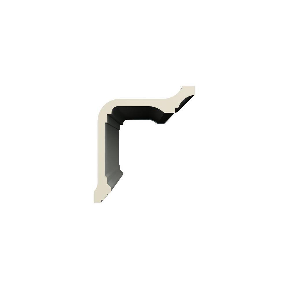 Chloe 96" Gray Polyurethane Crown Moulding