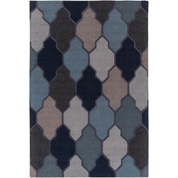 Artistic Weavers Pollack Morgan Navy 9 ft. x 13 ft. Indoor Area Rug