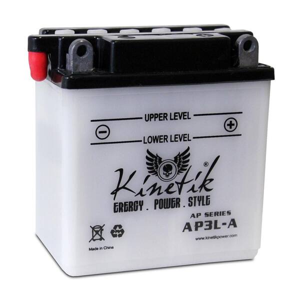 UPG Conventional Wet Pack 12-Volt 3 Ah Capacity F Terminal Battery