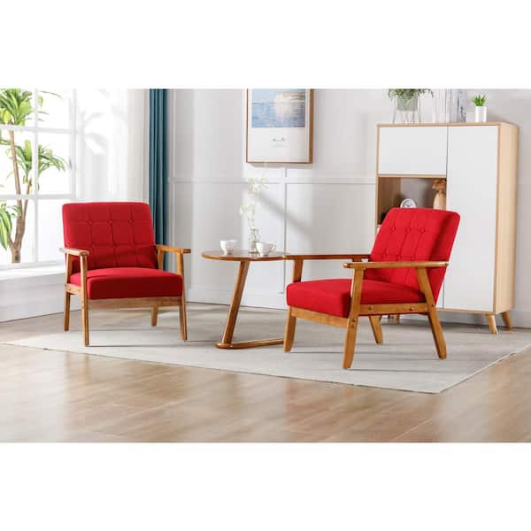Upholstered Accent Chairs Set