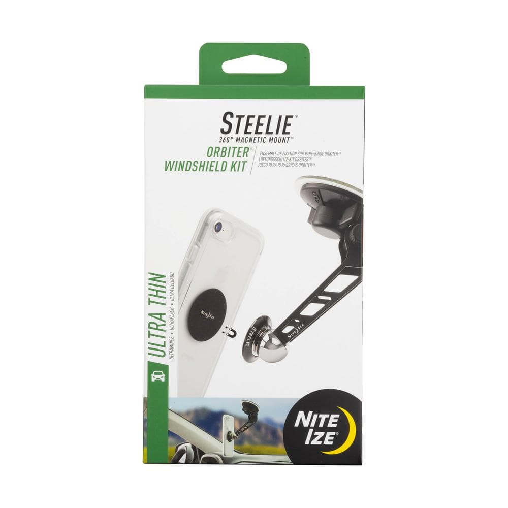 Nite Ize Steelie 360° Magnetic Mount Orbiter Windshield Kit