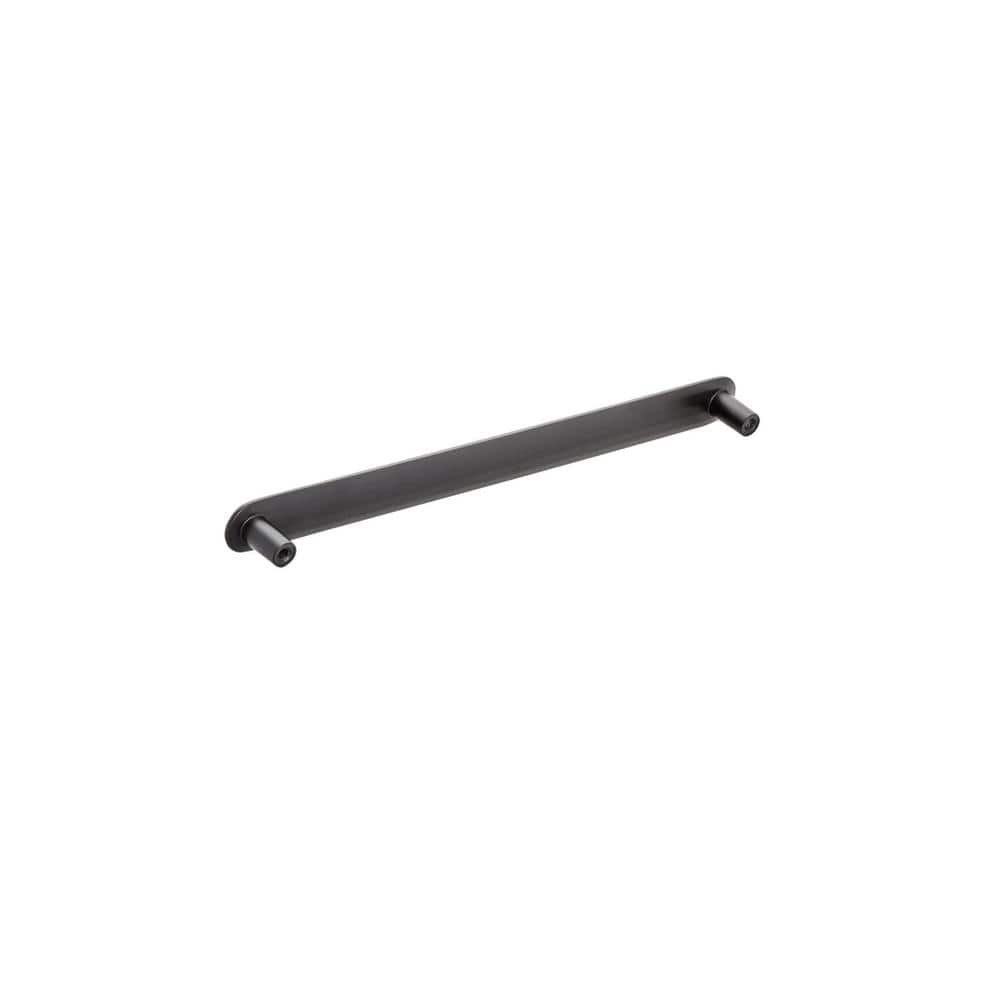 Matte Black Modern 8.25" Cabinet Bar Pull with Mounting Hardware
