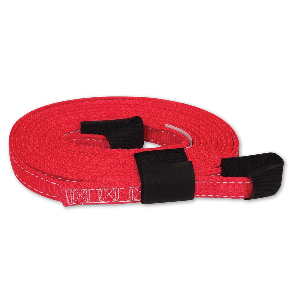 4Safe 15 ft x2'' Tow Strap with Forged hook