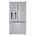 30 cu. ft. French Door Smart Refrigerator, Door-In-Door, Dual Ice Makers with Craft Ice, PrintProof Stainless Steel