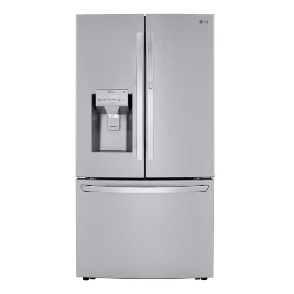 LG 30 cu. ft. French Door Smart Refrigerator, Door-In-Door, Dual Ice Makers with Craft Ice, PrintProof Stainless Steel