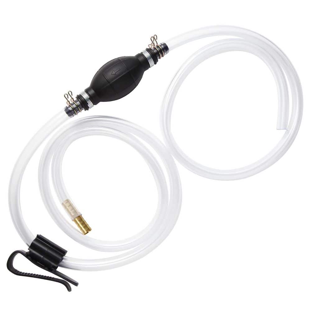 Manual Siphon Pump Hand Fuel Transfer Pump for Gasoline Oil Diesel Water with 2 PVC Hoses High Flow Valve price history on PriceWatchPro