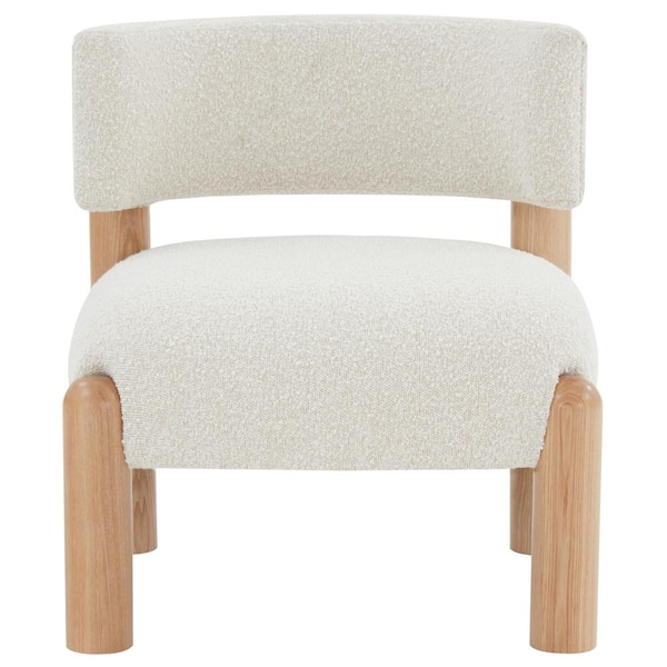 SAFAVIEH Rosabryna Cream/Natural Accent Chair