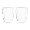 MasterPRO Set of 2-Whiskey Glasses - 12.85 oz., Clear