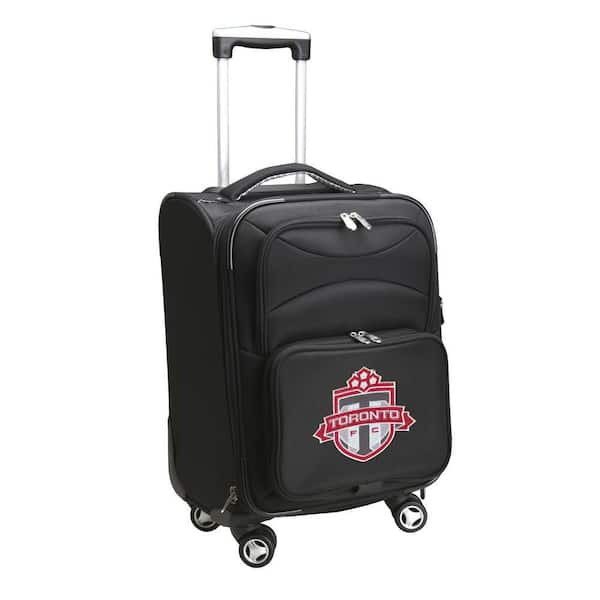 Denco NFL Green Bay Packers 21 in. Black Carry-On Spinner Softside