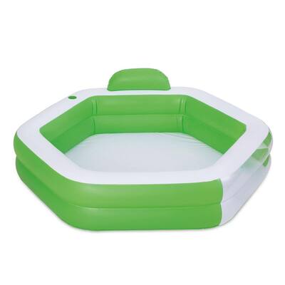 hexagon inflatable pool