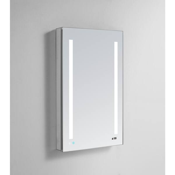 Aquadom Signature Royale 24 In W X 40, 24 Inch Medicine Cabinet With Lights