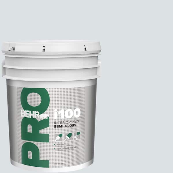 BEHR PRO 5 gal. #ECC-32-2 Beach Wind Semi-Gloss Interior Paint