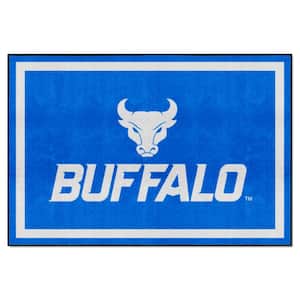 NFL Buffalo Bills 7'3" X 9'9" Blue Plush Rug - 17475 | Carpetmart