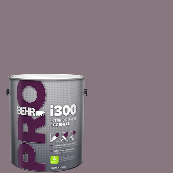 BEHR PRO 1 gal. #ECC-18-3 Blooming Wisteria Eggshell Interior Paint