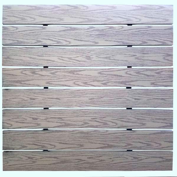 Gray Aluminum Decking Panel