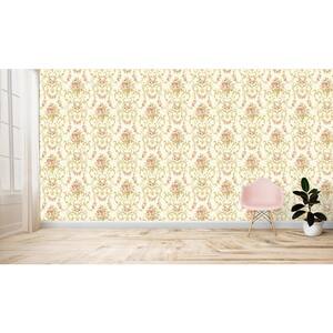 Peach - Wallpaper Rolls - Wallpaper - The Home Depot