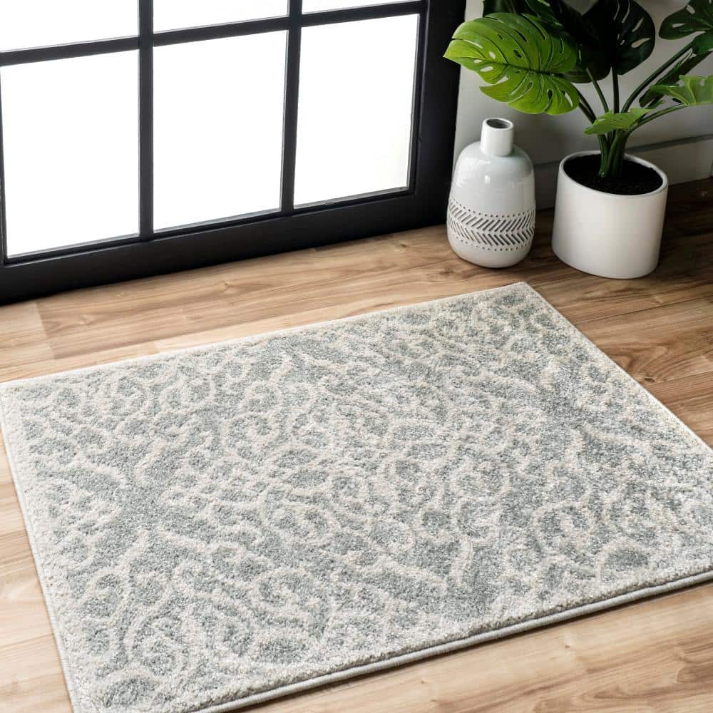 Contessa Ombre Gray Doormat 2 ft. x 3 ft. Area Rug price history on PriceWatchPro