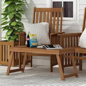 Tioman Rectangle Wood Outdoor Folding Coffee Table