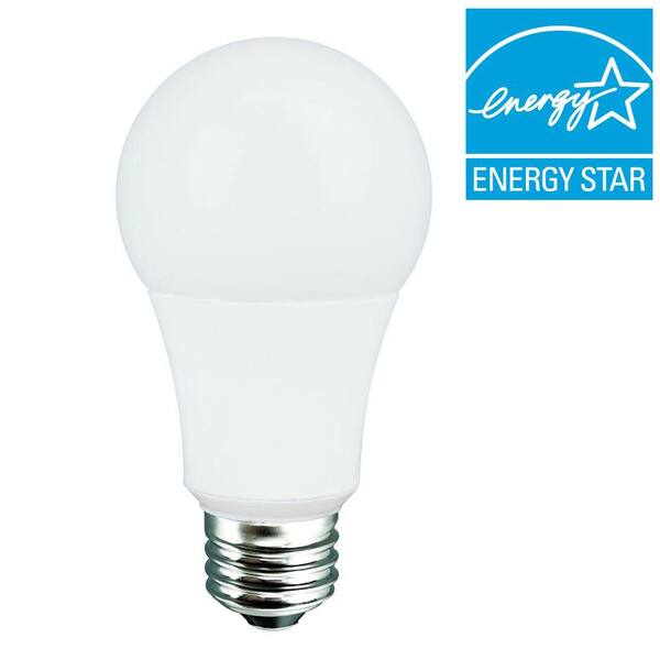 TCP 40W Equivalent Daylight (5000K) A19 230-Degree Non-Dimmable LED Light Bulb
