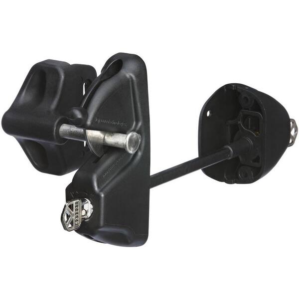 National Hardware 5-7/8 in. Deluxe Black Lock Latch