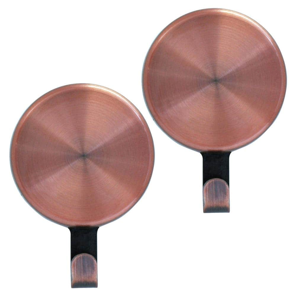 UPC 667233000094 product image for 3.75 in. Artificial Brushed Copper Attract Magnetic Wreath Hanger (2-pack) | upcitemdb.com