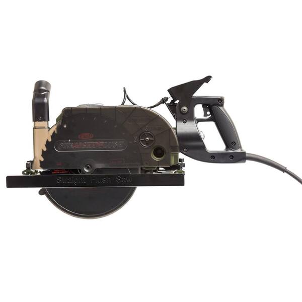 Unbranded 15 Amp 8-1/2 in. Worm Drive Dual Handle -5° to 65° Mag Allow Straight Flush Saw
