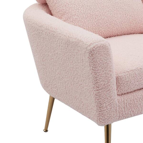 Pink deals reading chair